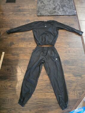 Box Raw Lineal Pro Sauna Suit Boxraw Men Sweatsuit Set Extra Large XL Black